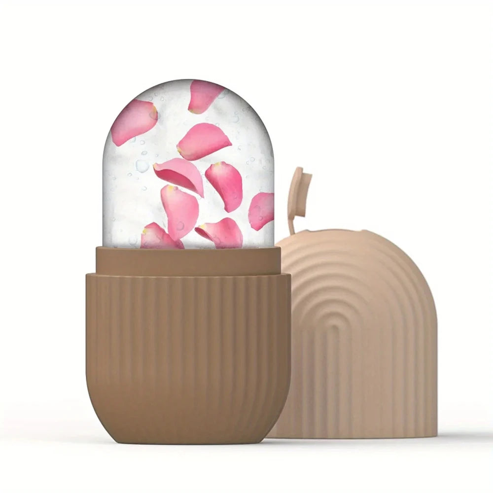 Silicone Ice Cube Trays Beauty Lifting Ice Ball Face Massager Contouring Eye Roller Facial Treatment Reduce Acne Skin Care Tool