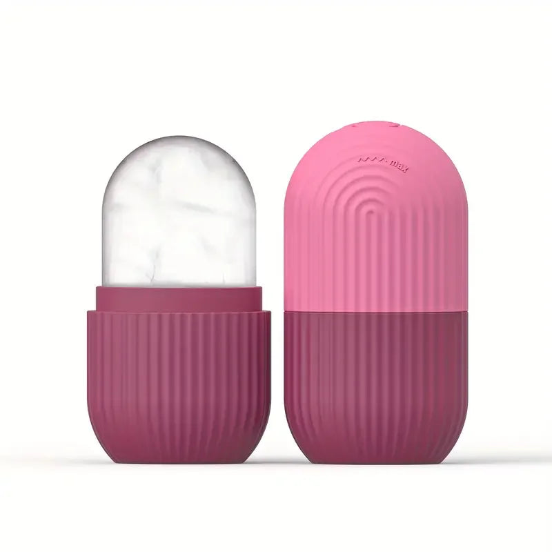 Silicone Ice Cube Trays Beauty Lifting Ice Ball Face Massager Contouring Eye Roller Facial Treatment Reduce Acne Skin Care Tool
