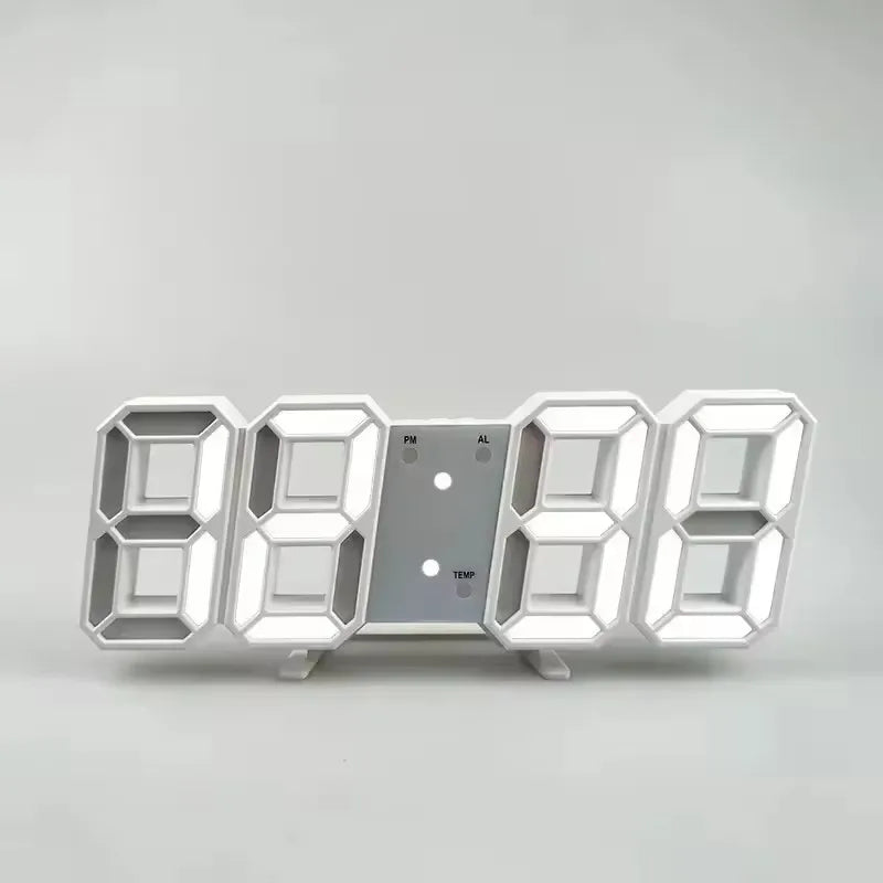 Digital Decoration for Bedroom Desk Watches Led Wall Clock Living Room Alarm Modern Home and Decoration Electronic Table Decor