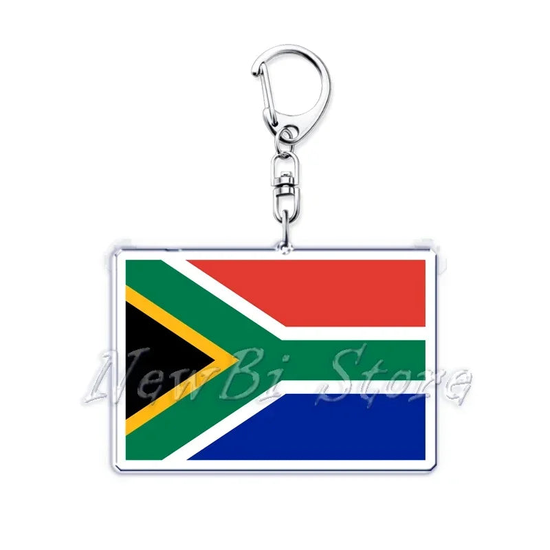 Country Flags Key Chain Keychains Ring for Accessories Bag Pendant American Britain Korean Korean Keyring Jewelry Fans Gifts