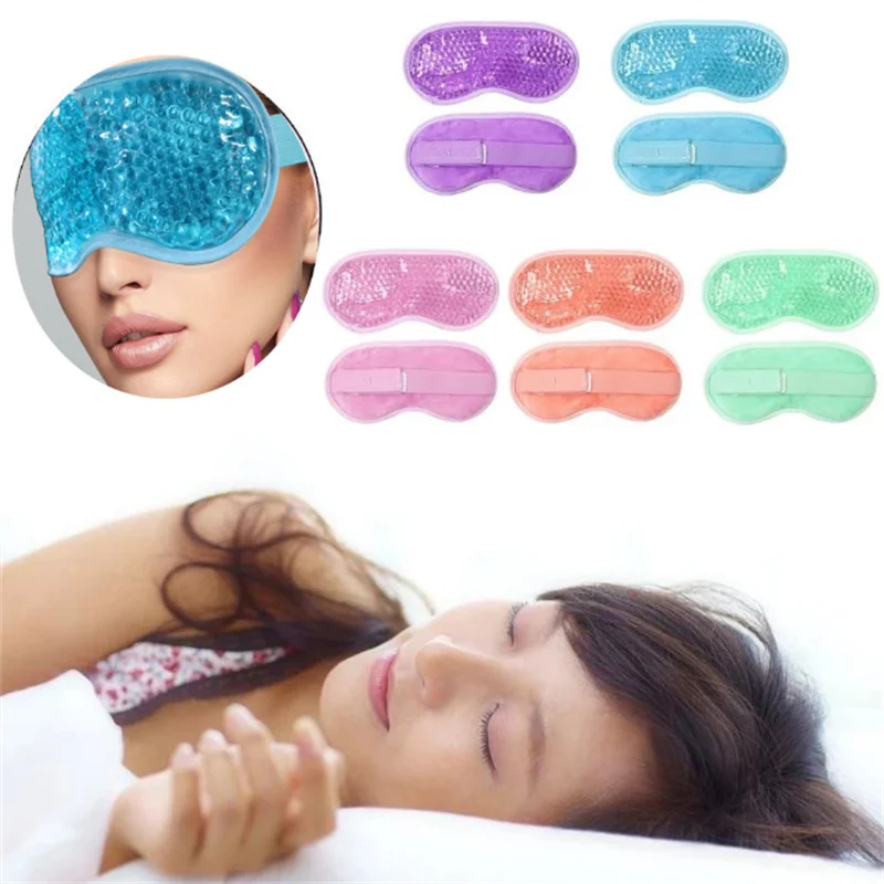 Beauty eye mask with dual use of cold and hot compress, eye mask with heating to relieve eye fatigue, non pressure eye ice pack