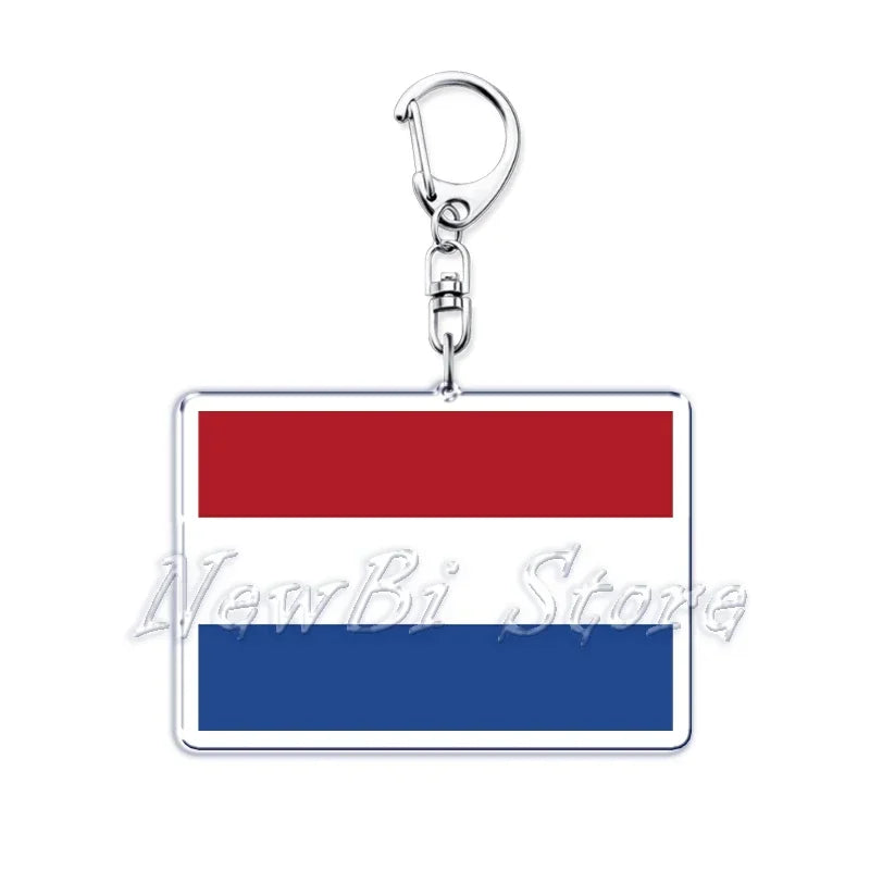 Country Flags Key Chain Keychains Ring for Accessories Bag Pendant American Britain Korean Korean Keyring Jewelry Fans Gifts